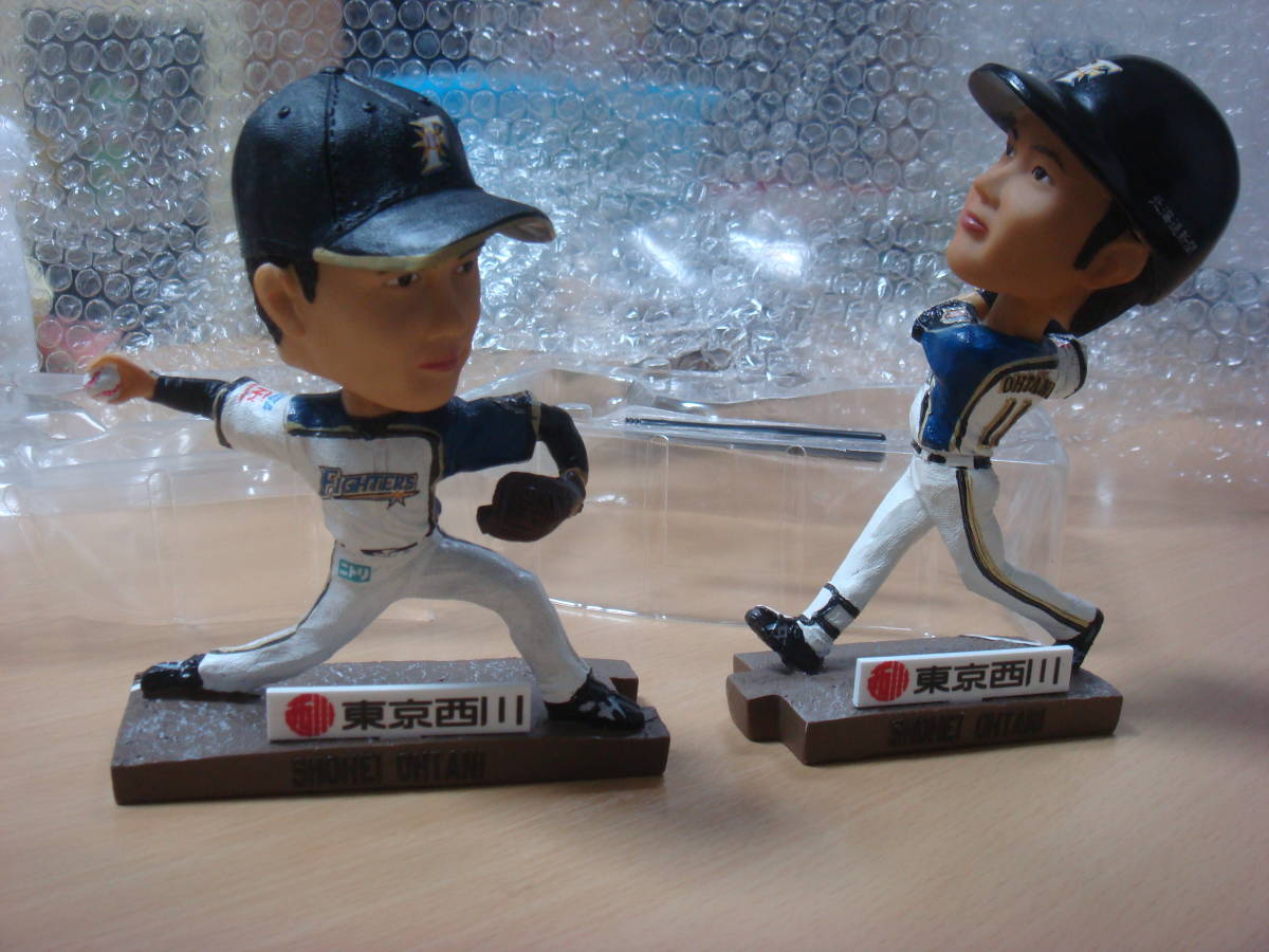 ☆希少！【日本ハム時代】☆大谷翔平 二刀流 ボブルヘッドフィギュア箱