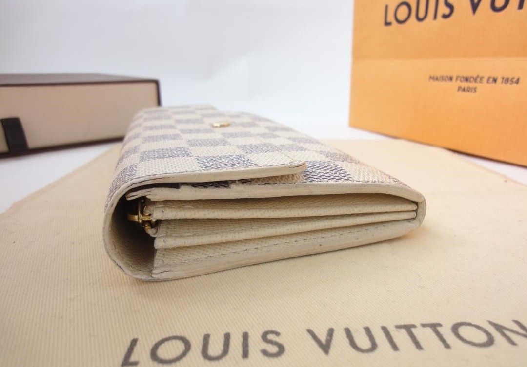 超美品☆ヴィトン ダミエ 【ポルトフォイユ・サラ】長財布☆オシャレ☆A12