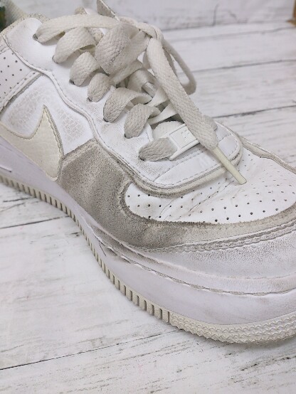 NIKE ナイキ スニーカー CZ8107-100 Air Force 1 Shadow エアフォース シャドウ 破れ・汚れ有 23㎝ ホワイト レディース 1301000004661_画像4