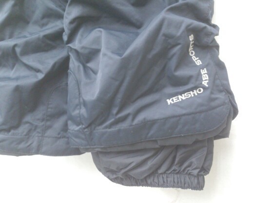 kensho abe ケンショウアベ スキーウェア スノボ ナイロン サロペット サイズ150 ブラック レディース 1208000004663_画像5