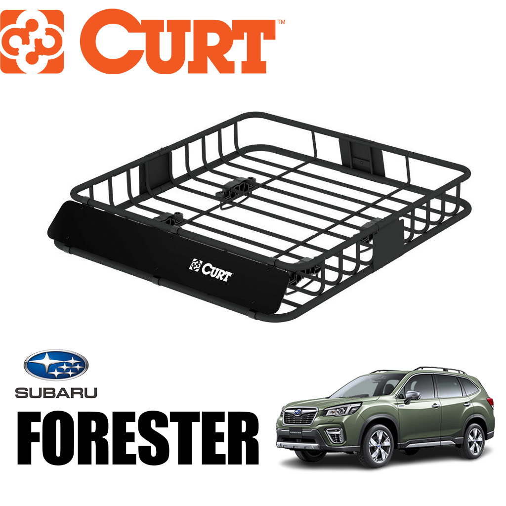 [CURT( Cart ) regular agency ] roof rack / roof carrier Cross bar is circle shape * ellipse * four angle correspondence Subaru Forester SK/SJ/SH/SG series /18115
