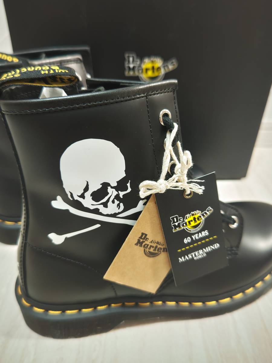 ※専用出品　マスターマインドワールド×ドクターマーチン　1460コラボ8ホールブーツ　ブラック　新品　MASTERMINDWORLD×Dr. Martens_画像4