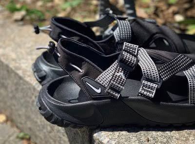 25cm 新品 NIKE ONEONTA SANDAL　 ナイキ ウィメンズ オニオンタ サンダル　スポーツサンダル スポサン ブラック 黒_画像7