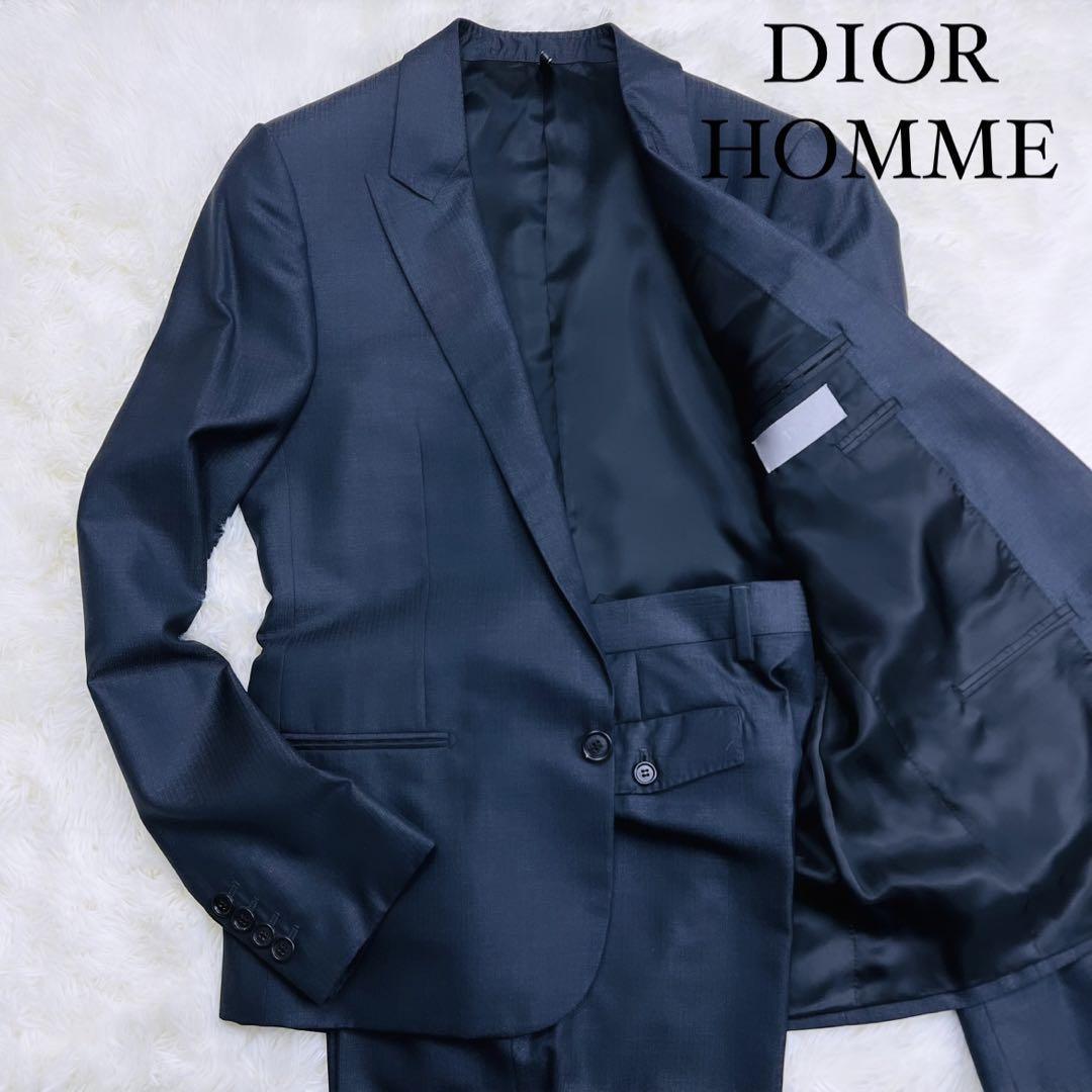 Dior タキシード ブルーブラック セットアップタキシード 魅了