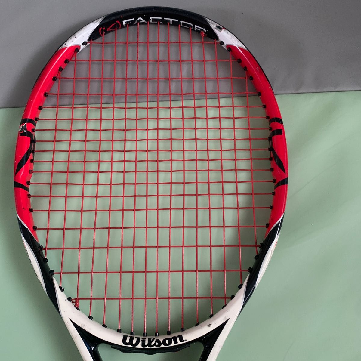 ウイルソンKファクター Wilson 硬式テニスラケット(ケース付)A