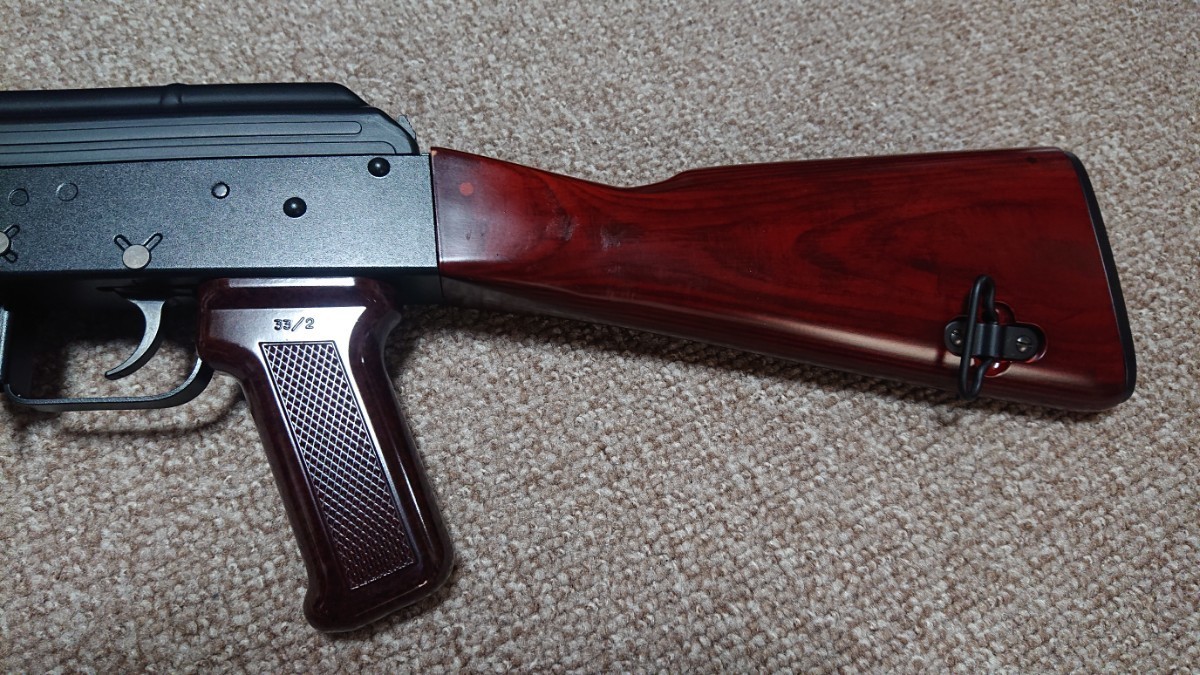 サバゲ未使用!美品!東京マルイ AKM ガスブローバック 120%ヘビー