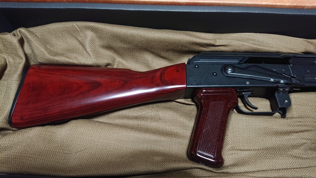 サバゲ未使用!美品!東京マルイ AKM ガスブローバック 120%ヘビー