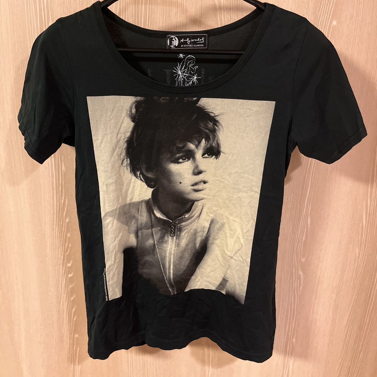 オススメ HYSTERIC GLAMOUR Andy イーディ セジウィックプリント オススメ HYSTERIC GLAMOUR Andy イーディ セジウィックプリント
