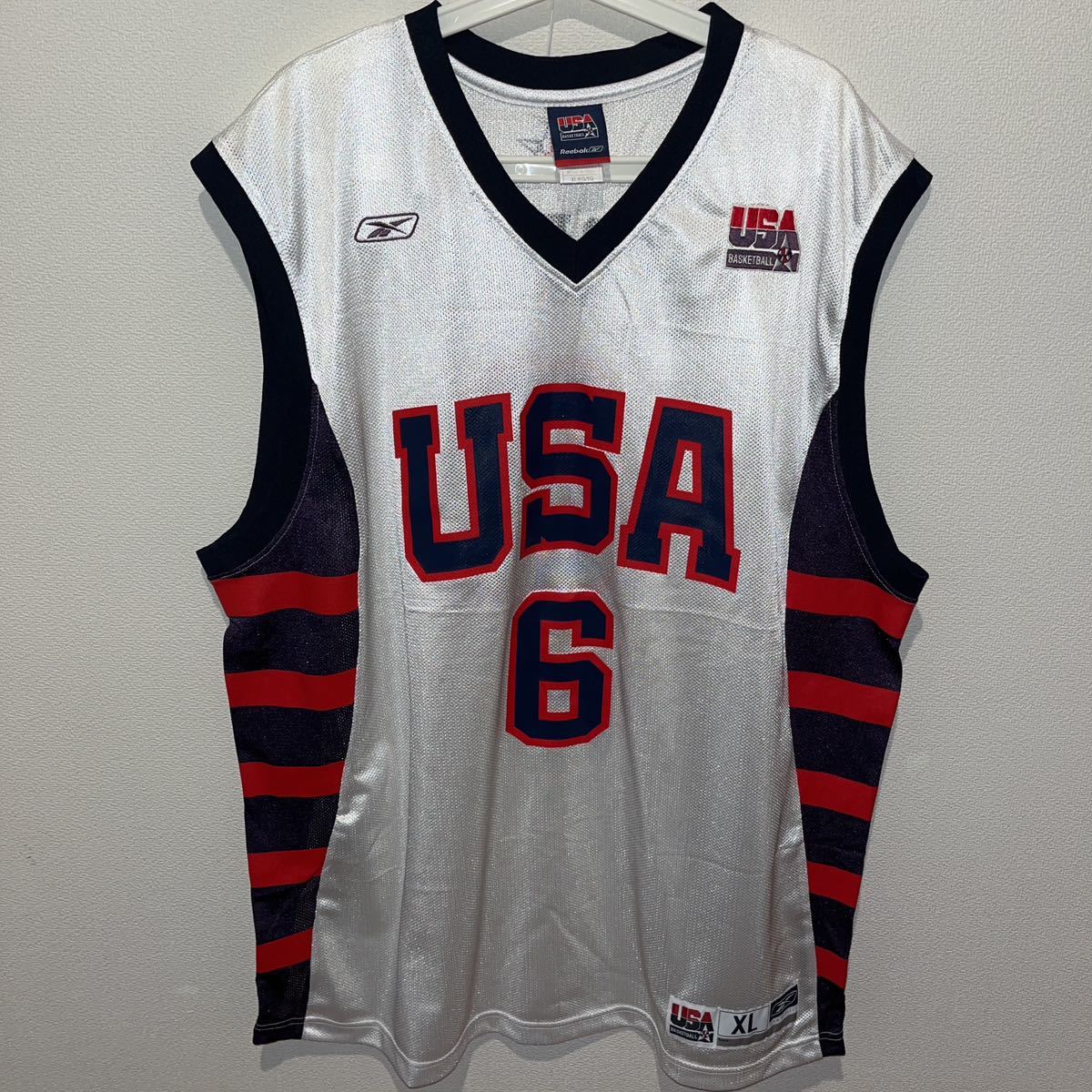 ◆ Красивые товары ◆ NBA Tracy Magredede Dreamteam Dream Team 00S Reebok Corporation Униформа баскетбола Top Game Rush Size XL