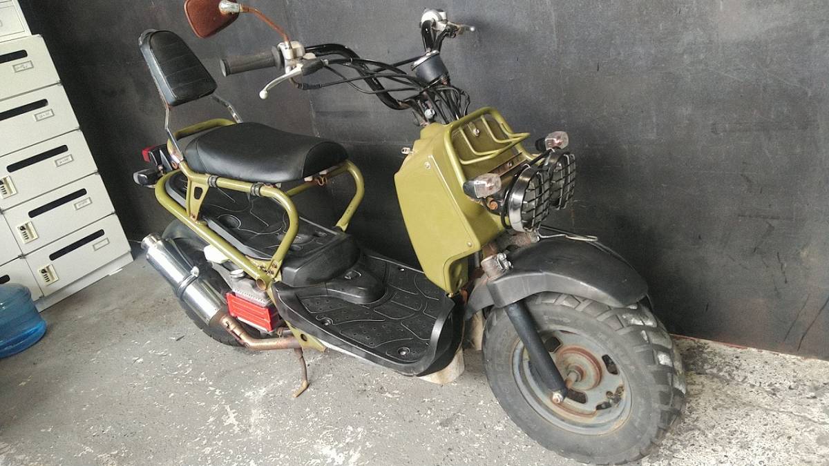 ホンダ ズーマー AF58 エンジン実働 異音なし バッテリー新品 書類あり