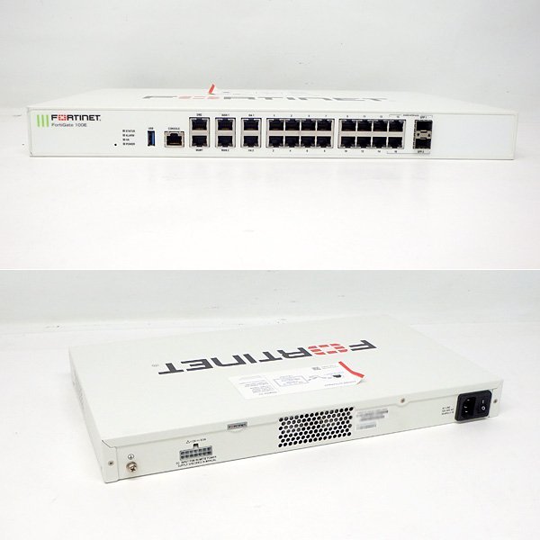 Fortinet/フォーティネット Fortigate-100E (FG-100E