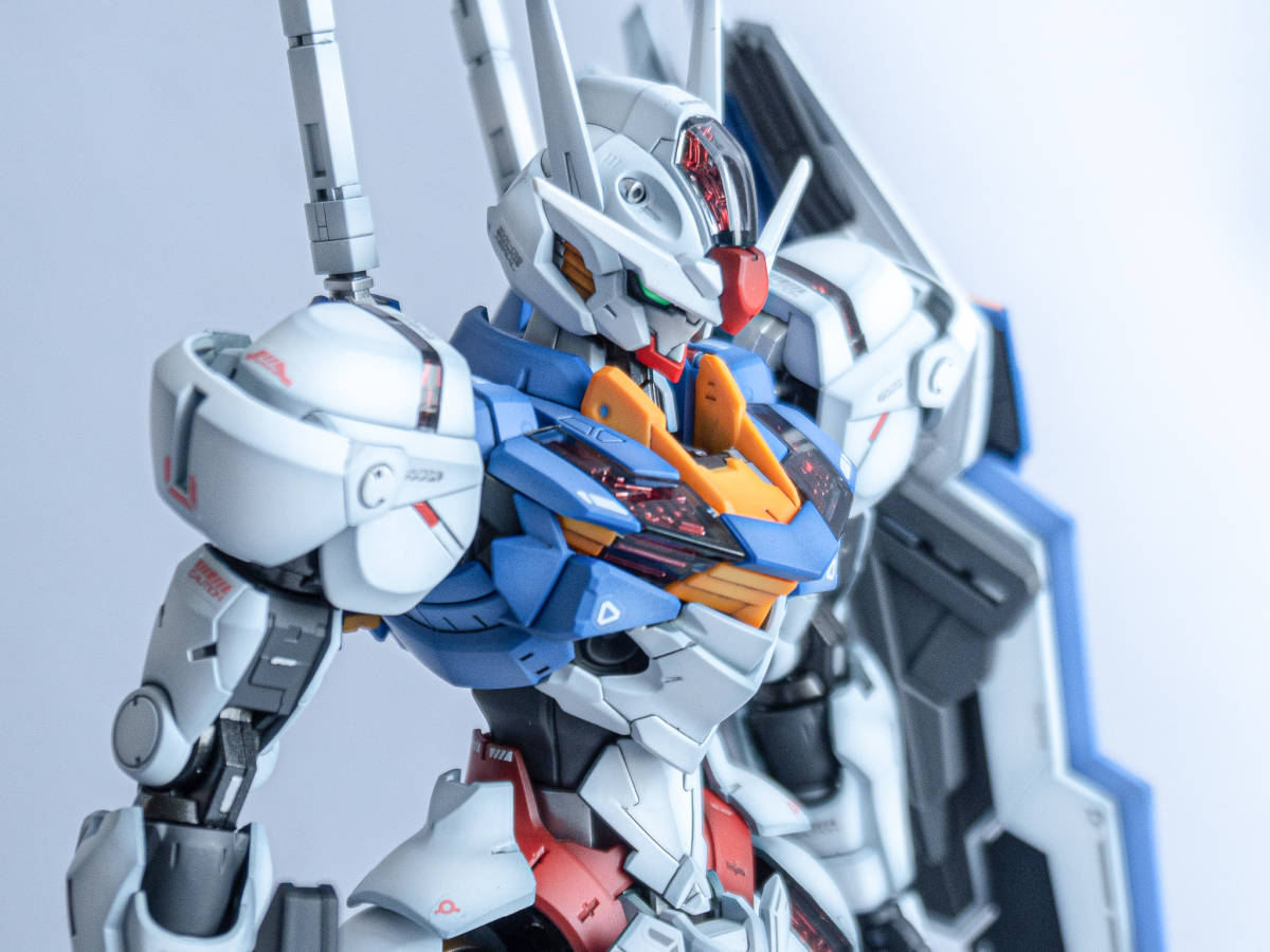 FULL MECHANICS 1/100 ガンダムエアリアル/全塗装/完成品/フル