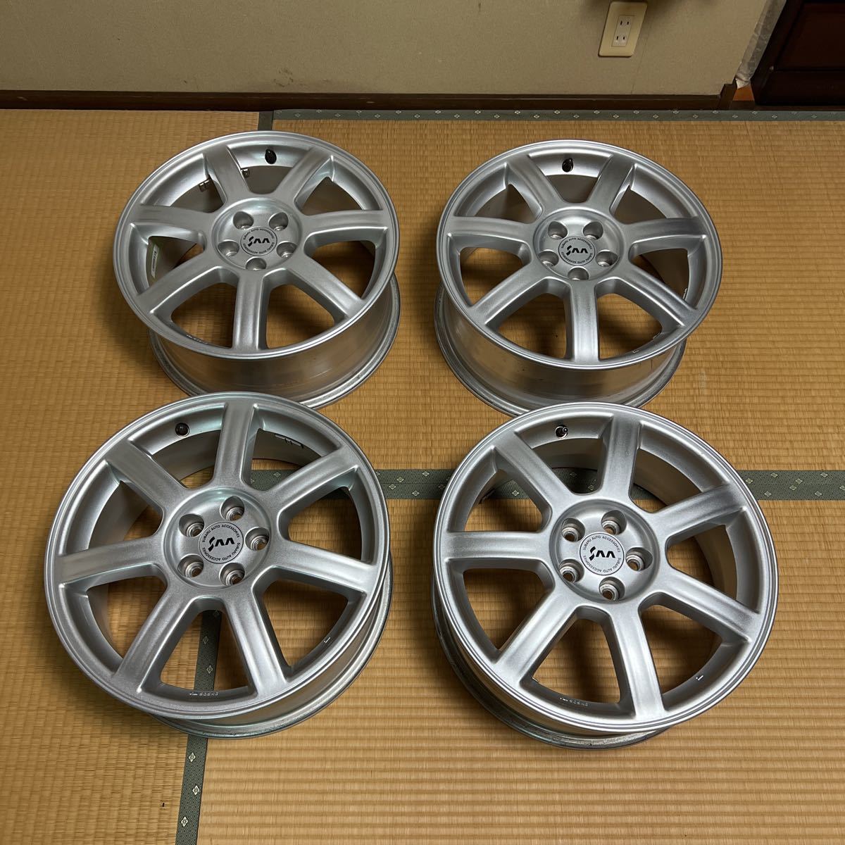 SAA スバル純正オプション 17インチホイール 7j +48 ブレンボ対応 美品