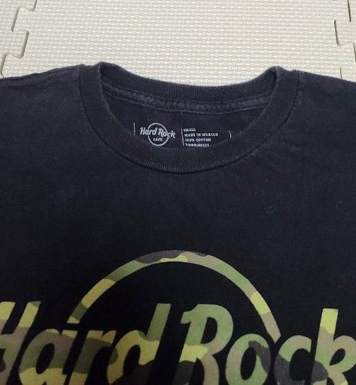 ハードロックカフェ 迷彩ロゴ 半袖 Tシャツ