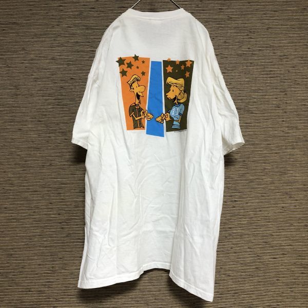 Lee　USA製 半袖Tシャツ 手話　デカプリント　リー　ワンポイント　アメリカ製42　古着　入手困難　激レア 希少 人気 ハンドサイン　白_画像1