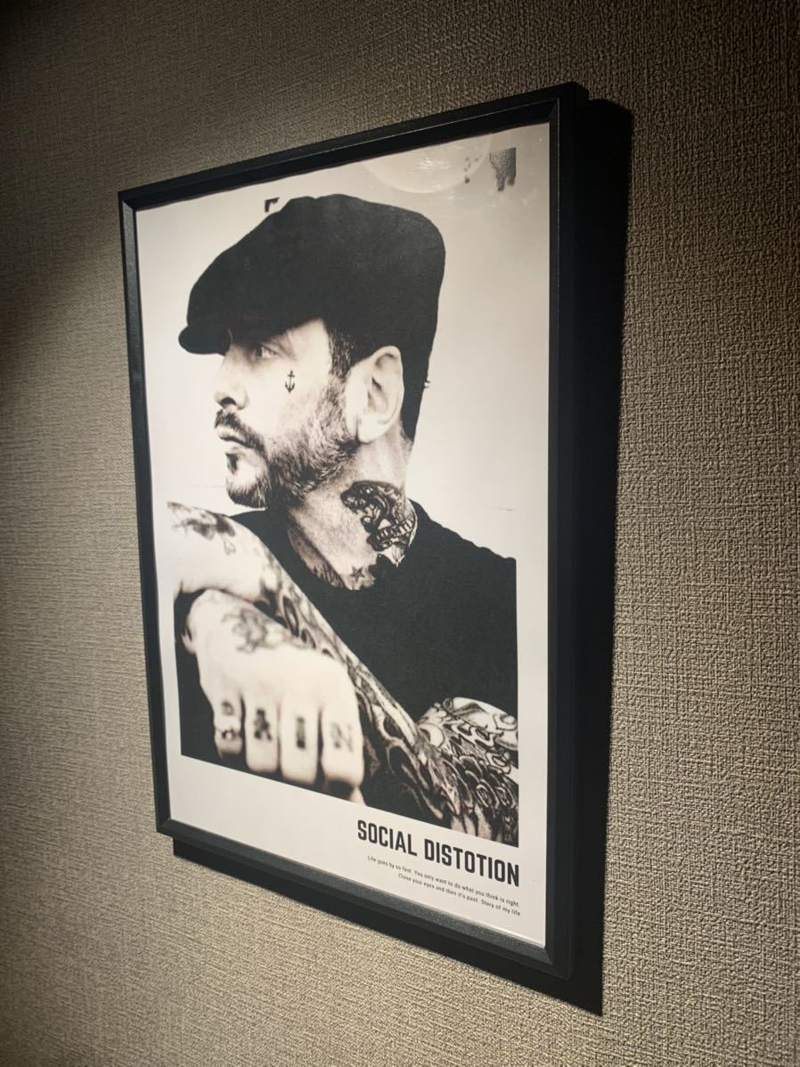 SOCIAL DISTORTION ソーシャルディストーション A4 ポスター_画像2