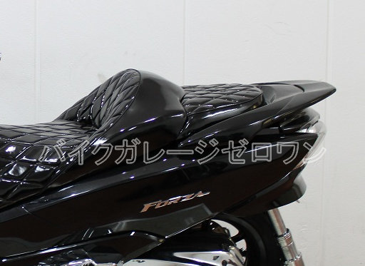 「新品」ホンダフォルツァ10　MF10　カスタムアイテム　リアスポイラーエアロウイング　ブラック_画像2