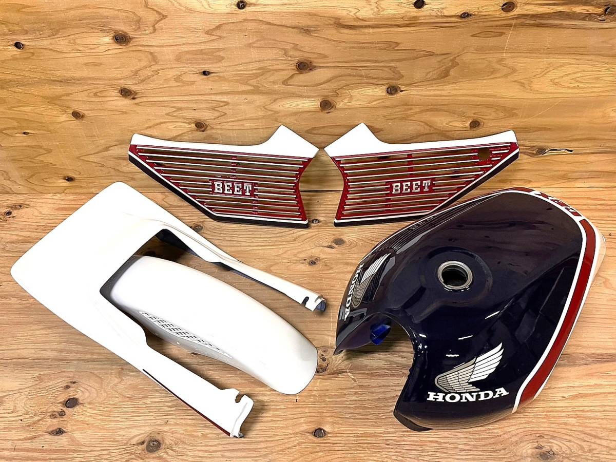 Y11 CBX400F 外装セット 青白1型 カラー/ 塗装後 NC07タンクCBX550F