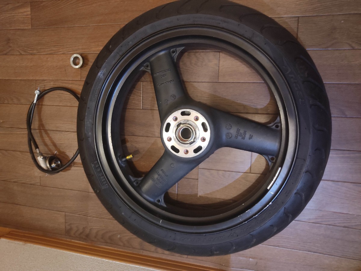 ZRX1200R フロントホイール メーターギア、カラー付属(フロント)|売買