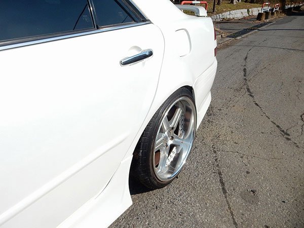 新品｜風間オート promode-SS マーク2（JZX110） リアフェンダー[+50mm]（未塗装）