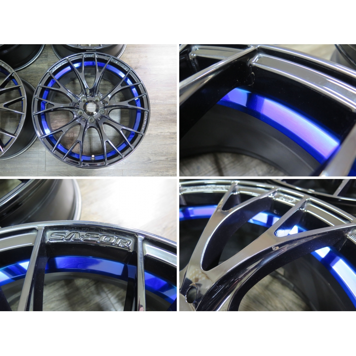 Weds Sport SA-20R 18インチ 18x8.5J+45 100-5H プリウス インプレッサ