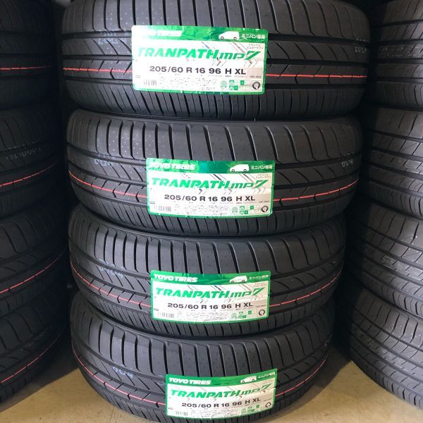 超人気 205 60R16 2023年製 TOYO トーヨー TRANPATH mp7 トランパス 60