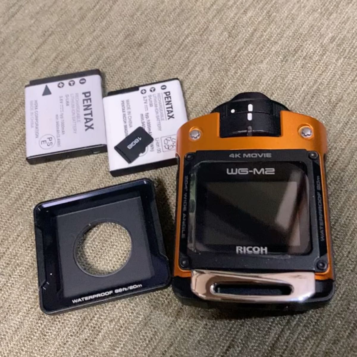 RICOH WG-M2 オレンジ アクションカメラ