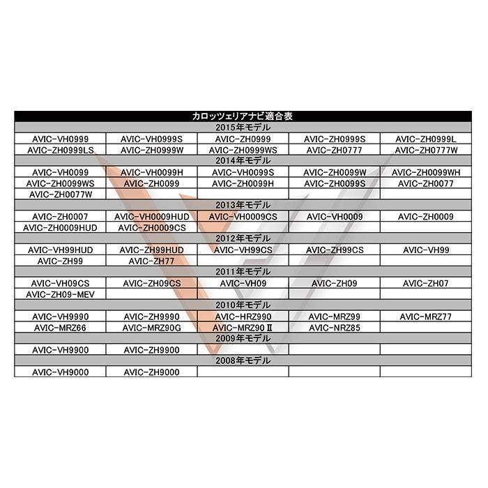 【WB4】トヨタ純正バックカメラ サイバーナビ リアカメラ バックカメラ 変換 カロッツェリア AVIC-ZH77_画像8