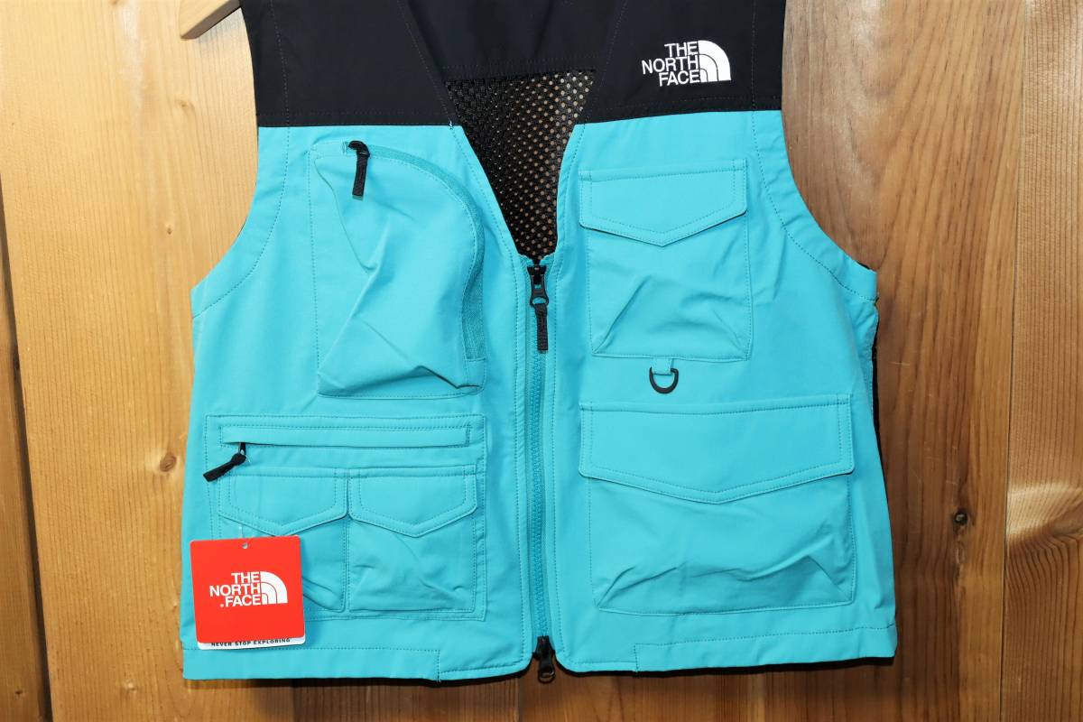 送料無料 即決【未使用】THE NORTH FACE x BEAMS ★ OUTDOOR UTILITY VEST (M) ★ ノースフェイス ビームス 別注 ベスト NP21801B_画像3