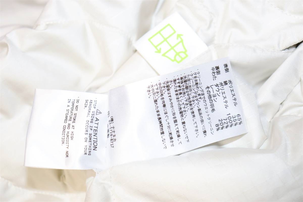 即決【未使用】 nanamica リバーシブル ダウンコート (XLサイズ