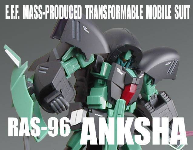 100%の保証 HGUC 1/144 RAS-96 アンクシャ【 塗装完成品 】/ 機動戦士