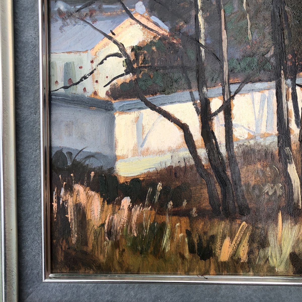 油絵】三水公平/東大寺金堂(大仏殿)/古都奈良/真作/油彩/絵画/世界