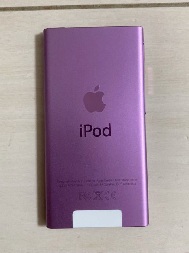 アップル 第7世代 iPod nano 16GB 本体 純正 イヤフォン ライトニング