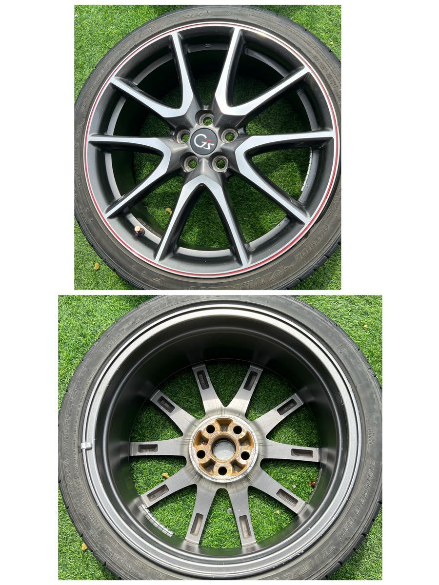 トヨタ プリウス 30後期 G's 純正 ホイール 4本 セット品5H-100 トヨタ プリウス 30後期 G's 純正 ホイール 4本 セット品5H-100