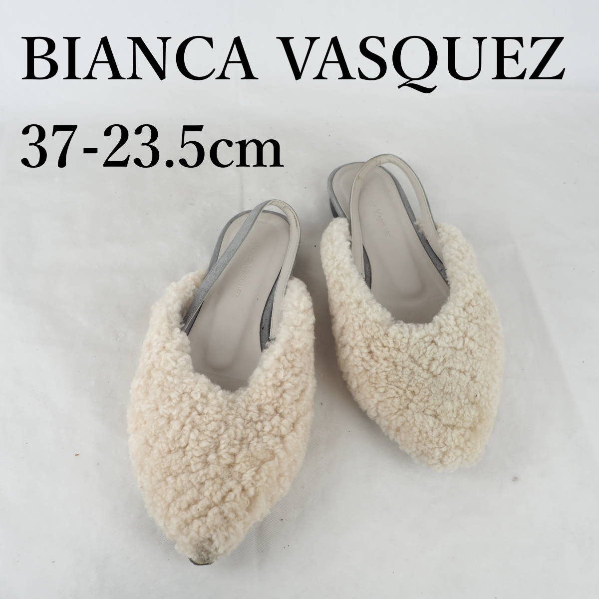 LK8152**BIANCA VASQUEZ* Bianca vaskes* женский плоская обувь *23.5cm* крем 
