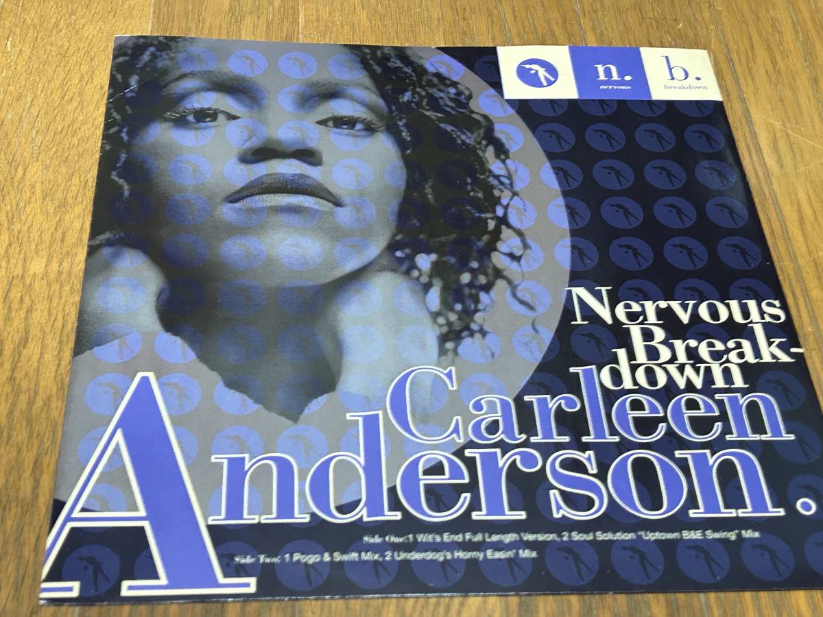 ★即決落札★Carleen Anderson「Vit's End」R&B/ソウル/Disco/Club/Dance/House/Rap/Hip Hop/１９９４年リリース/UK盤/全４曲収録_画像2