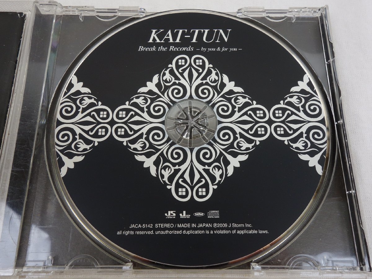 CD KAT-TUN Break the Records -by you & for you- JACA-5142_画像5