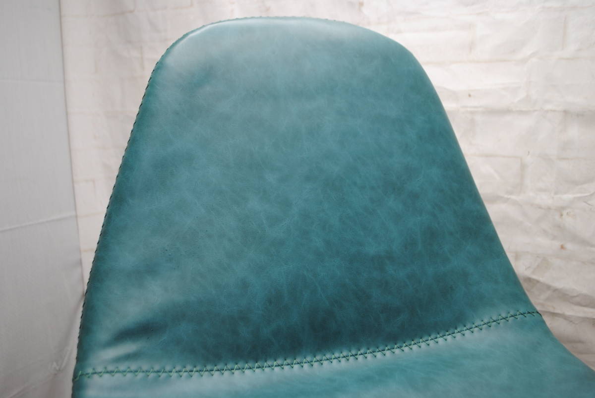 nu721. офис стул * с роликами .* под кожу * оттенок зеленого * высота настройка возможность *PC стул * рабочий стул * модный * ракушка стул 