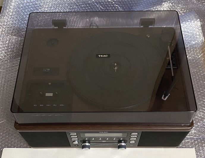 TEAC ターンテーブル カセットプレーヤー付CDレコーダー LP-R520(WA) 通販
