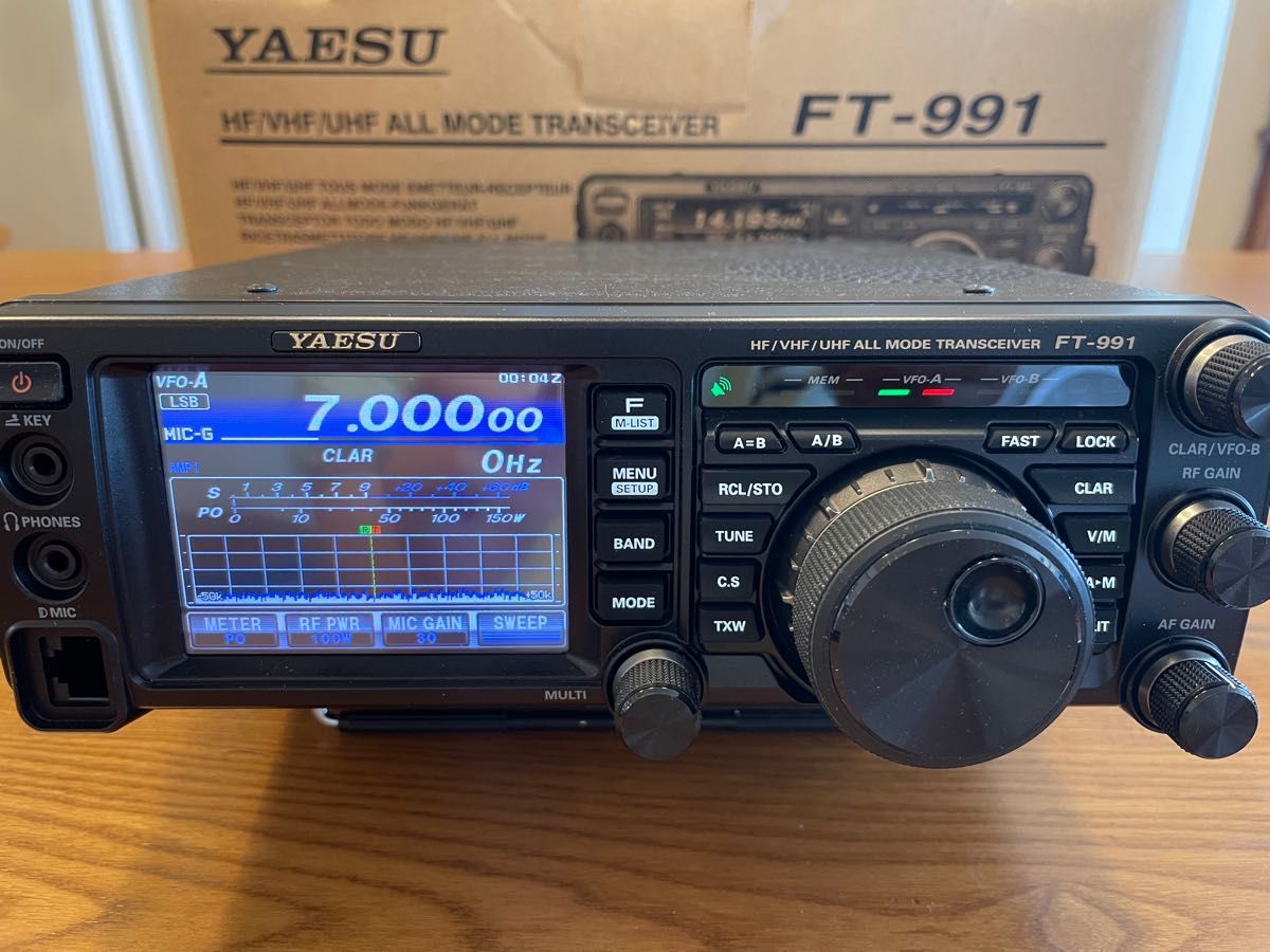 週末特価】YAESU FT-991 HF/VHF/UHF オールモード トランシーバー 送料