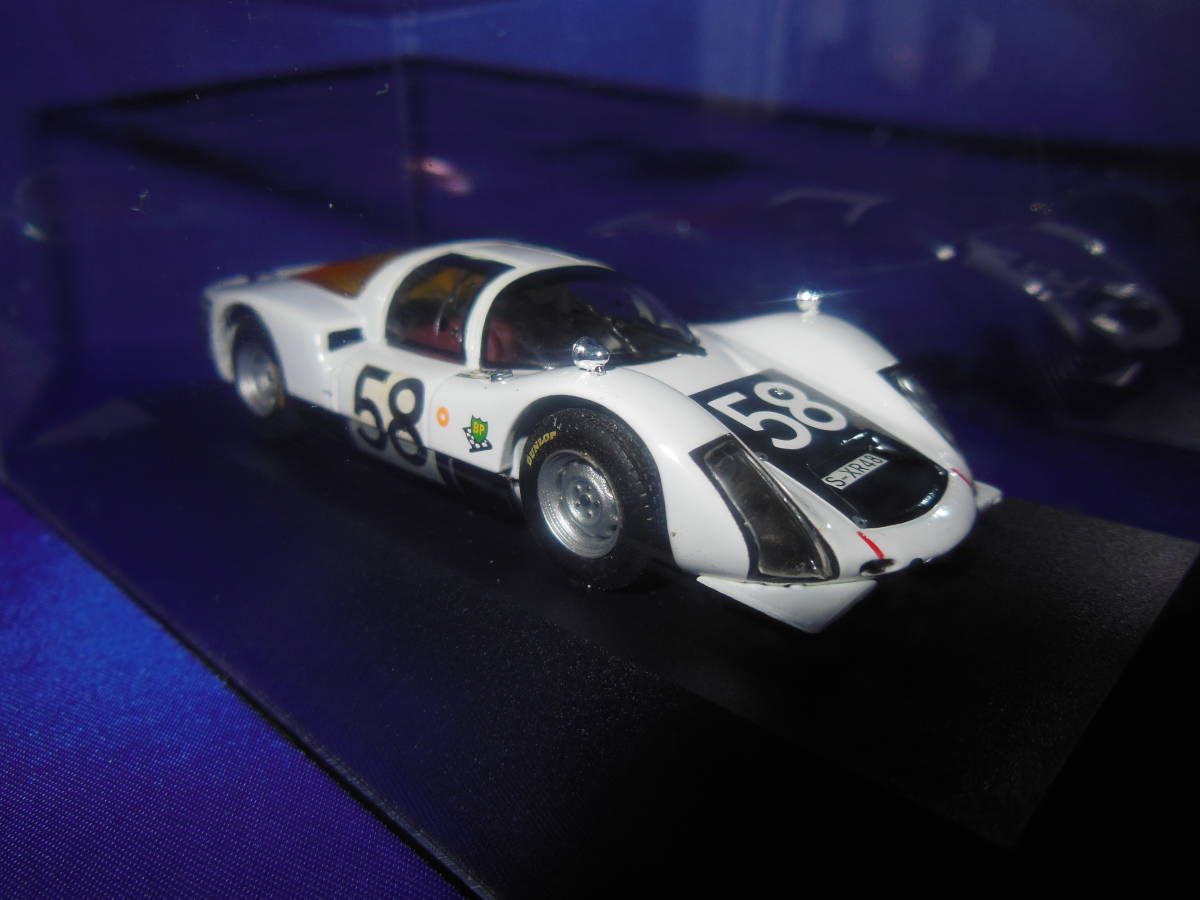 1/43　ポルシェ　Porsche　906/6　DU MANS 24H　1966年　NO.58　チラシ付き　QUARTZO_画像4