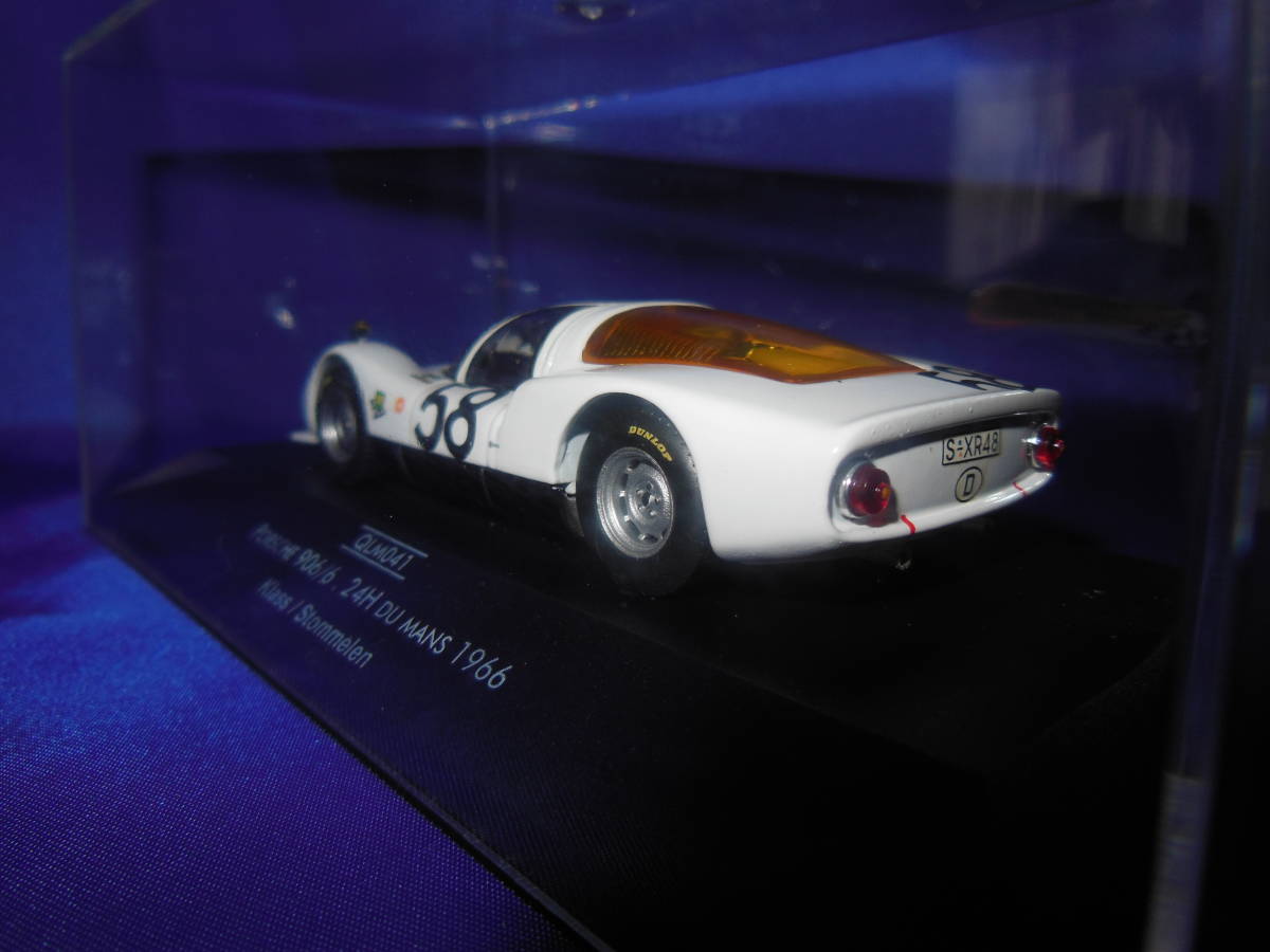 1/43　ポルシェ　Porsche　906/6　DU MANS 24H　1966年　NO.58　チラシ付き　QUARTZO_画像8