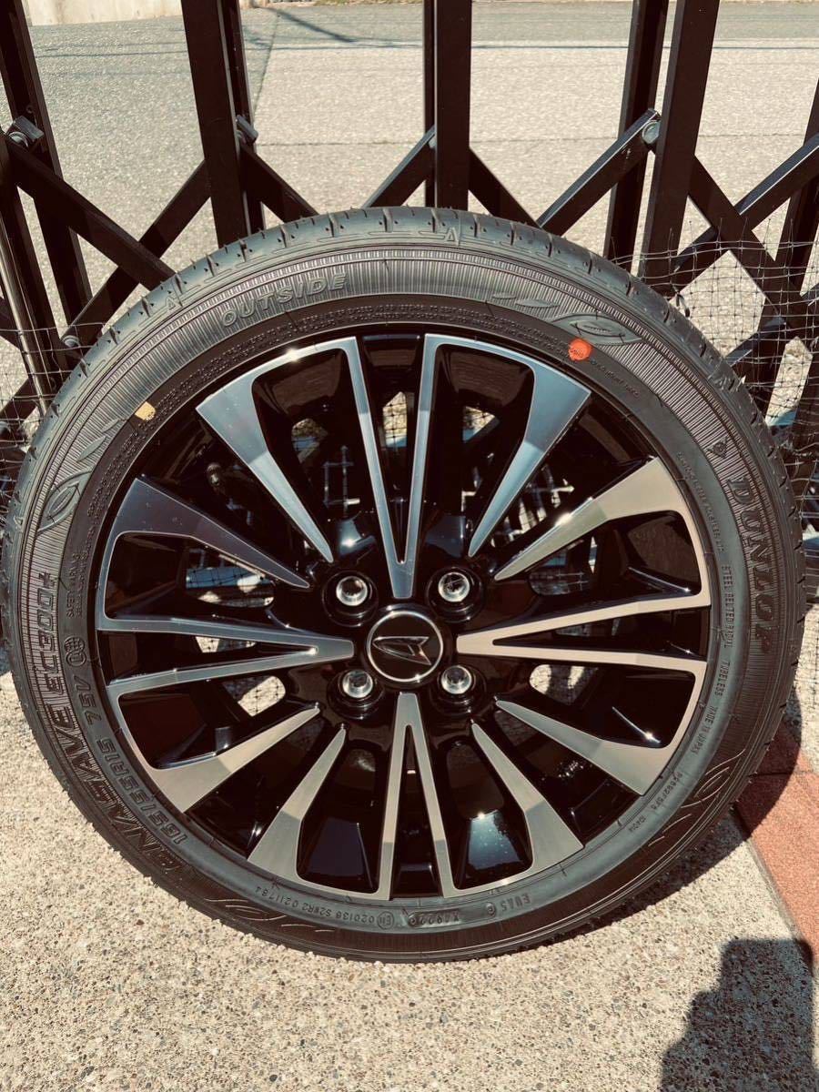 ダイハツタントカスタム後期 RS LA650S 純正アルミホイール 4本 ダイハツタントカスタム後期 RS LA650S 純正アルミホイール 4本