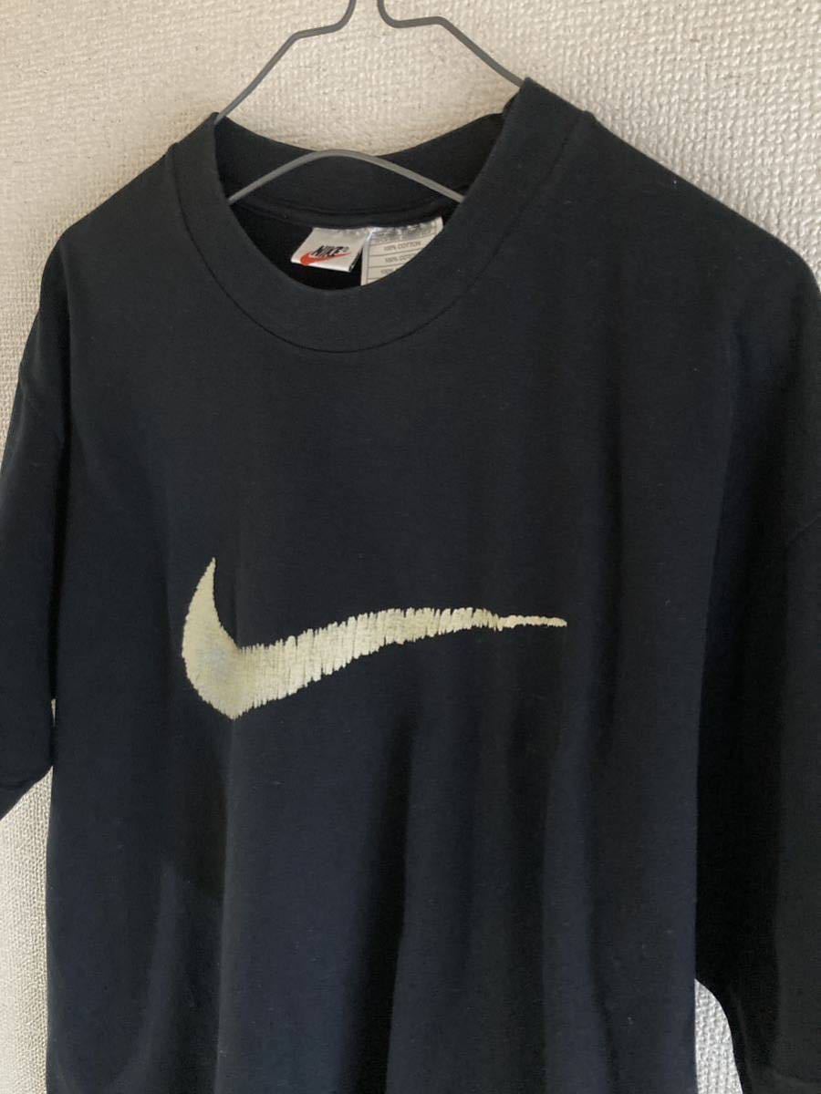 90s NIKE ナイキ Tシャツ ロゴ スウッシュ ヴィンテージ 90年代 ビンテージ_画像4