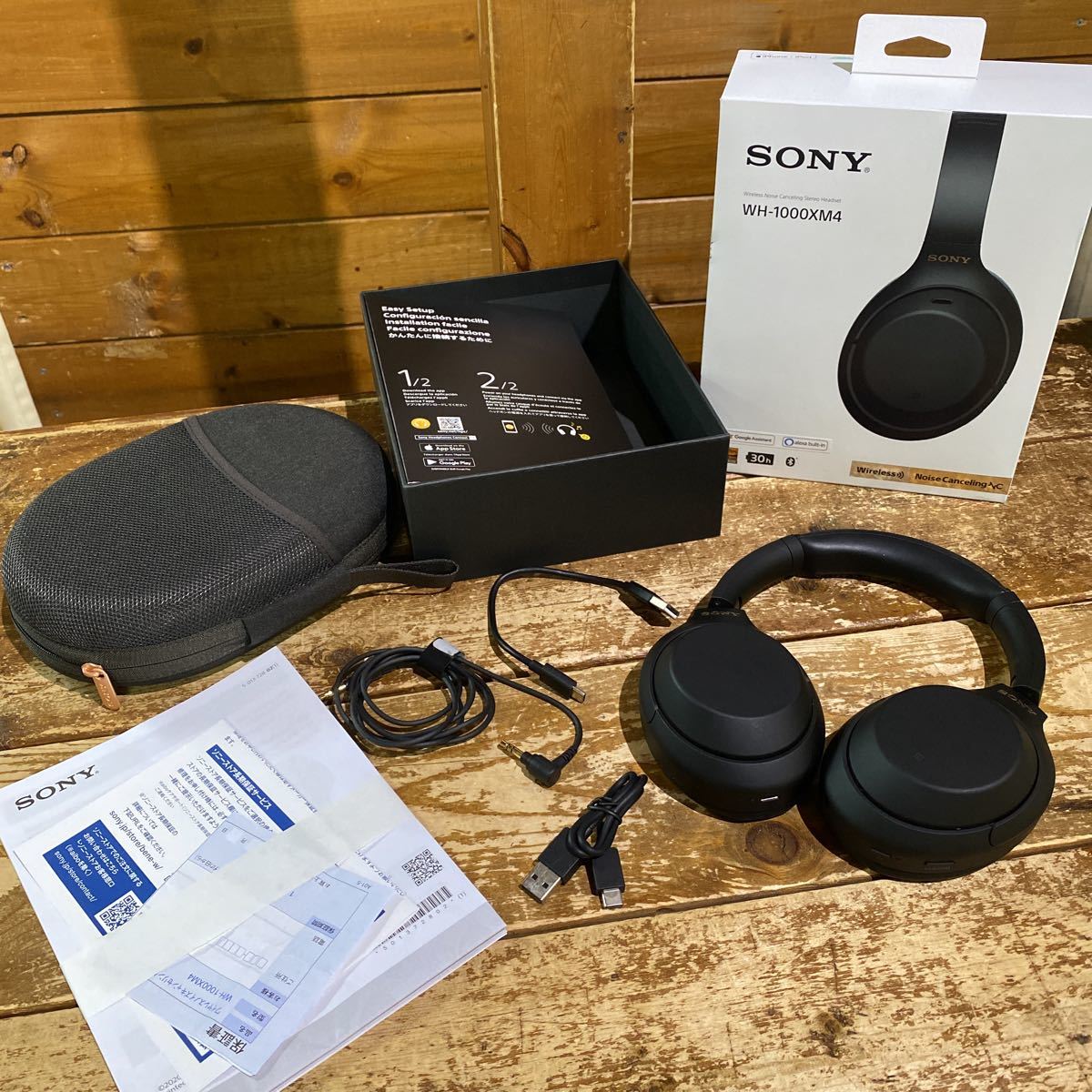 超美品の 101 SONY 20230526 ブラック Bluetooth ワイヤレスヘッドホン