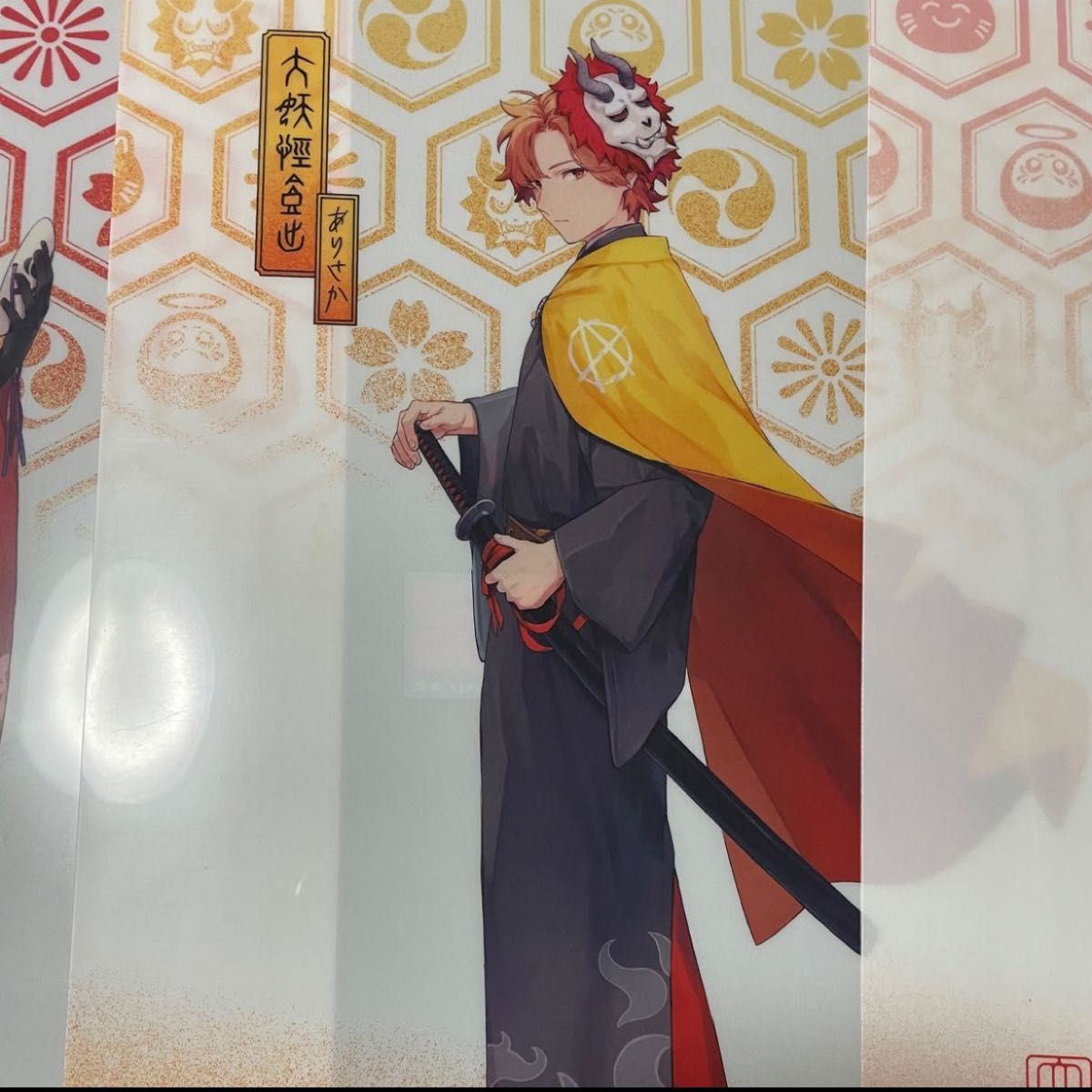 クリアファイルCR 大妖怪 だるまいずごっど daruma is God クリアファイルCR 大妖怪 だるまいずごっど daruma is God