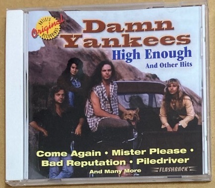 CD★DAMN YANKEES　「HIGH ENOUGH AND OTHER HITS」　ダム・ヤンキーズ、ベスト盤_画像1