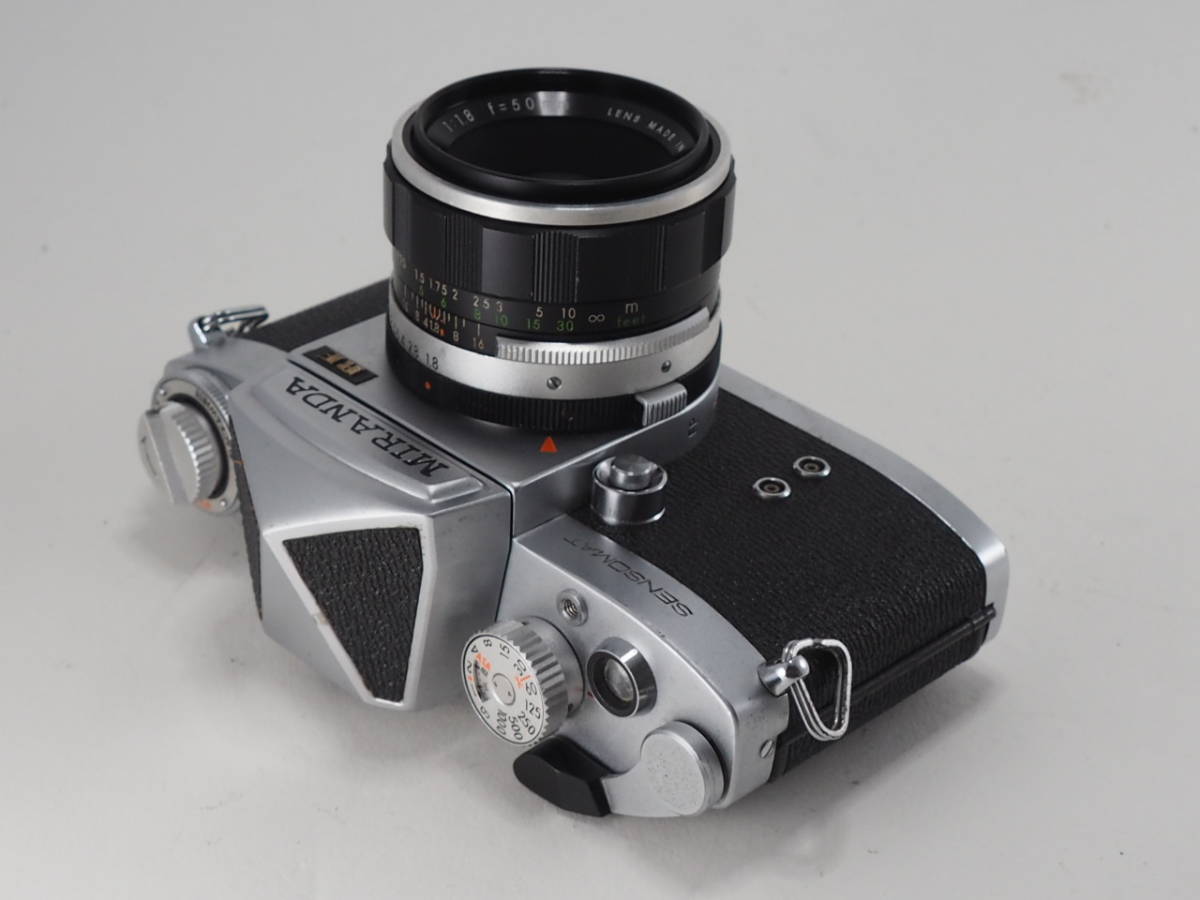 ★訳あり良品★ ミランダ MIRANDA SENSOMAT RE ボディ MIRANDA AUTO 50mm F1.8 レンズセット ★露出計不良 シャッターOK！ #T440_画像3