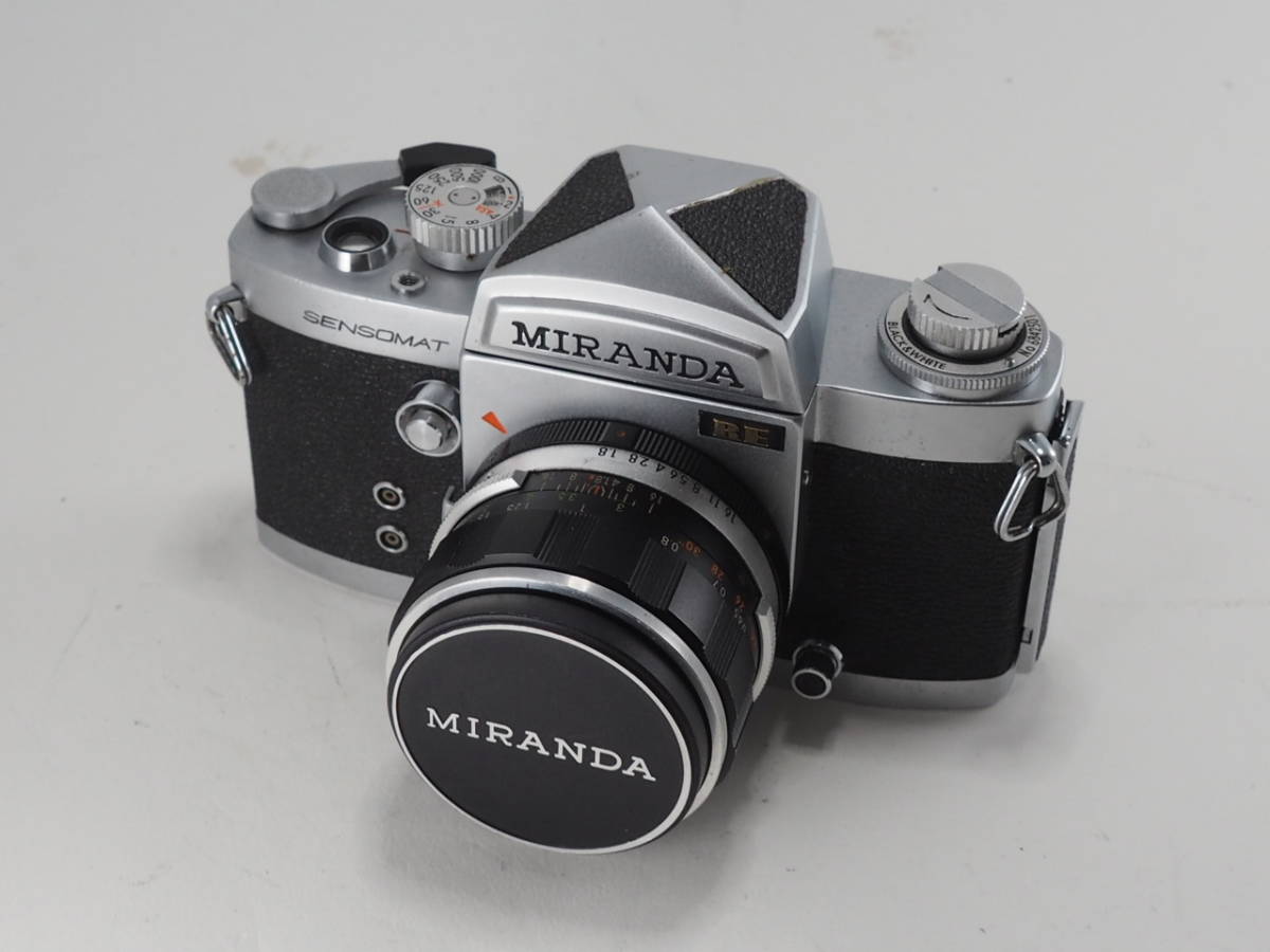 ★訳あり良品★ ミランダ MIRANDA SENSOMAT RE ボディ MIRANDA AUTO 50mm F1.8 レンズセット ★露出計不良 シャッターOK！ #T440_画像7