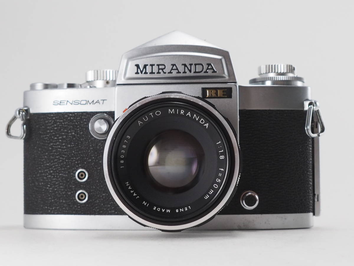 ★訳あり良品★ ミランダ MIRANDA SENSOMAT RE ボディ MIRANDA AUTO 50mm F1.8 レンズセット ★露出計不良 シャッターOK！ #T440_画像2